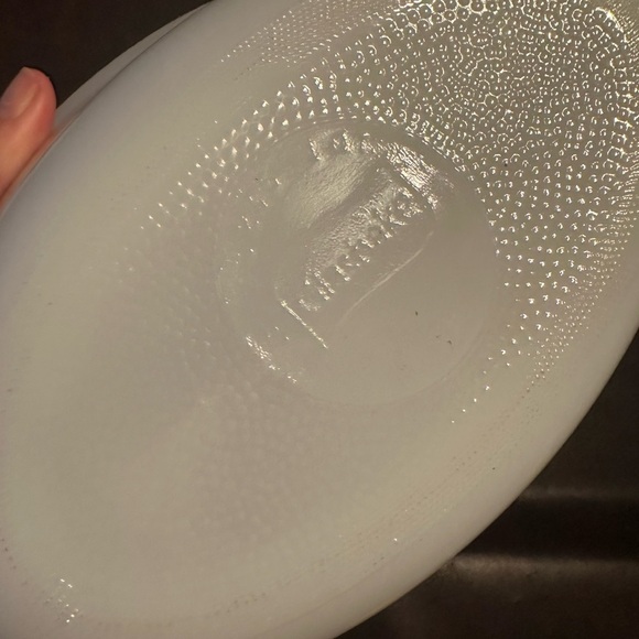 Glasbake floral dish - Picture 4 of 7